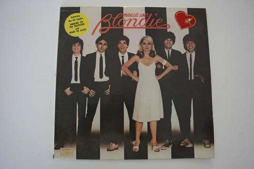 BLONDIE ---PARALLEL LINES--VINYL LP RECORD