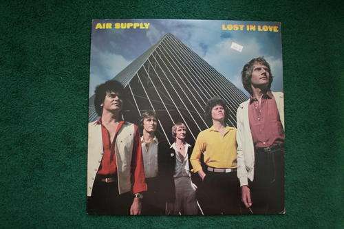 AIR SUPPLY--LOST IN LOVE--VINYL LP RECORD