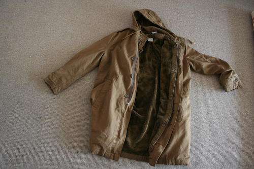 SADF -- NUTRIA BROWN --OFFICERS COAT--AAPJAS--size RR102