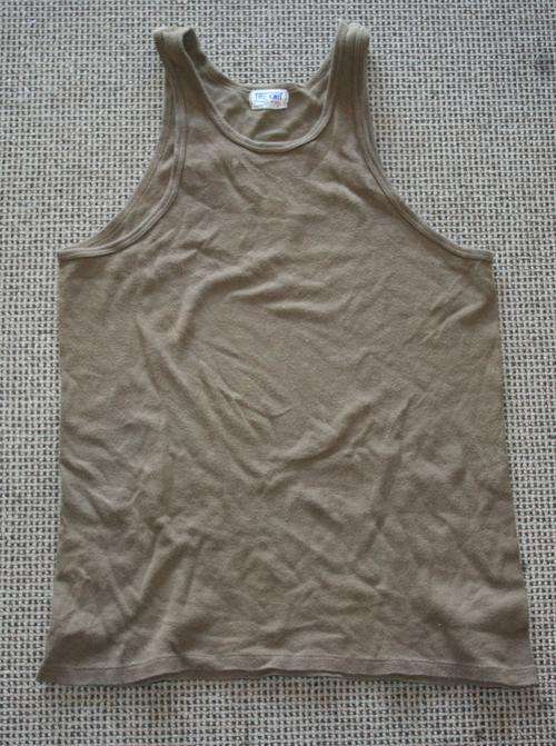 SADF Nutria brown vest / undershirt -- 87cm chest