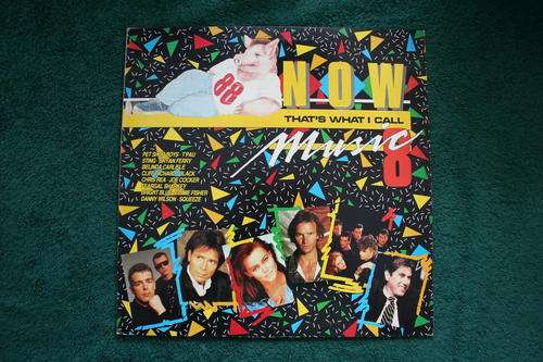 NOW THATS WHAT I CALL MUSIC VOL : 8 ---VINYL LP RECORD