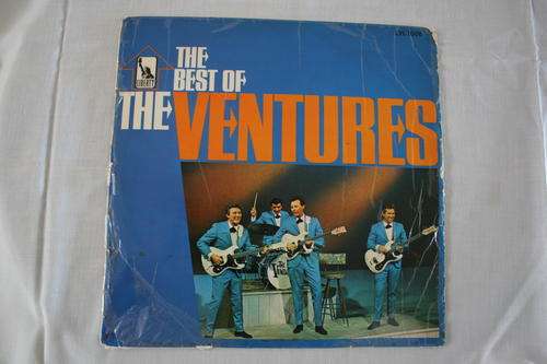 THE VENTURES--THE BEST OF THE VENTURES--VINYL LP RECORD