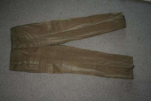 SADF NUTRIA BROWN TROUSERS SIZE 81-81 -- AS USED IN BUSH WAR
