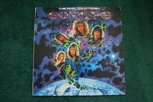 EUROPE --- THE FINAL COUNTDOWN --VINYL LP RECORD
