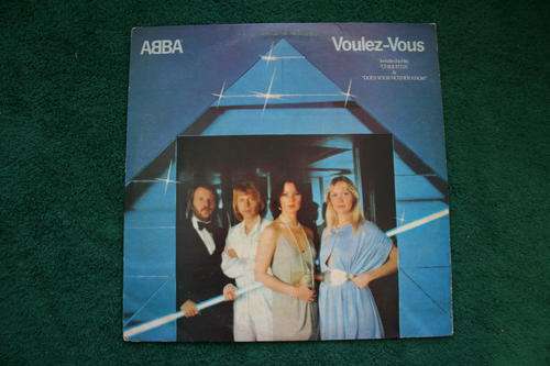 ABBA -- VOULEZ-VOUS  -- VINYL LP RECORD
