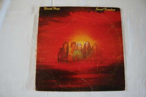 URIAH HEEP -- SWEET FREEDOM -- VINYL LP RECORD