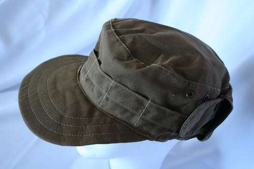 SADF NUTRIA BUSH HAT , FLAP CAP -- BUSH WAR ERA