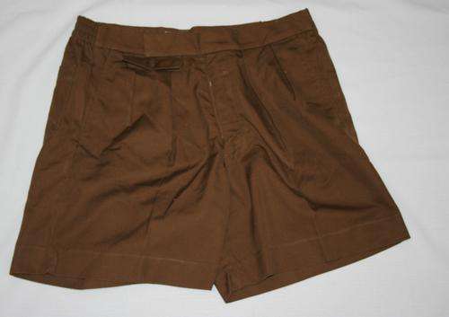 SADF CADET NUTRIA BROWN SHORT TROUSERS--SIZE 92 CM (36)