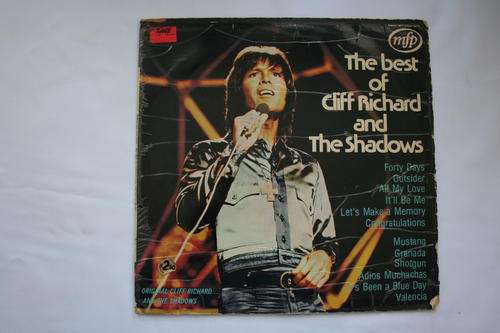 BEST OF CLIFF RICHARD AND THE SHADOWS -- VINYL LP RECORD