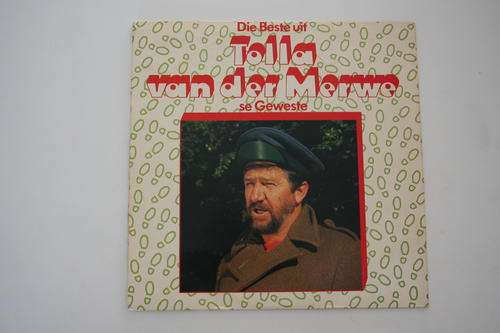 TOLLA VAN DER MERWE-- DIE BESTE -- VINYL LP RECORD