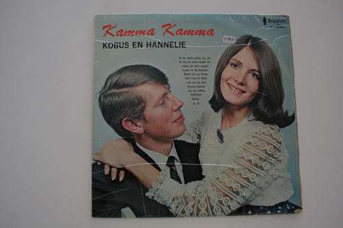 KOBUS EN HANNELIE -- KAMMA KAMMA -- VINTAGE AFRIKAANS VINYL LP RECORD