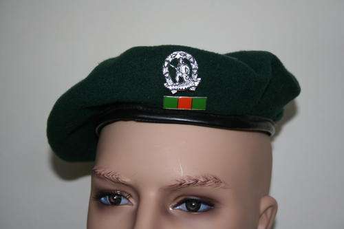 SADF, COMMANDO BERET WITH BADGE -- BUSH WAR ERA