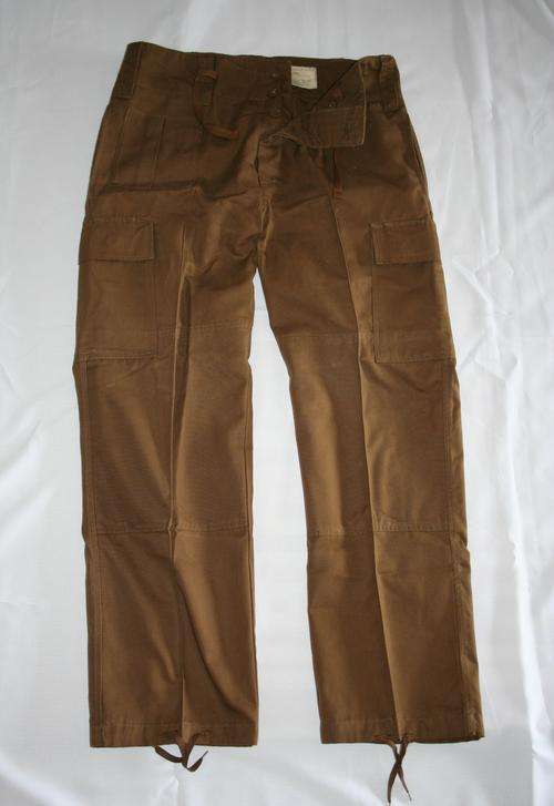 SADF--NUTRIA BROWN TROUSERS--SIZE 92-79 (36inch waist) - AS USED IN BUSH WAR