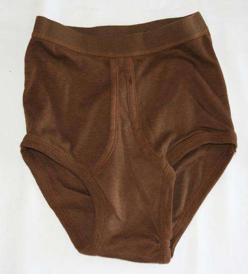 SADF -- NUTRIA BROWN UNDERPANTS-- SIZE 32 INCH --BUSH WAR ERA