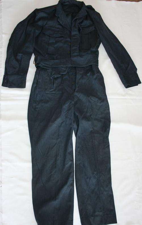 SADF -- SAAF- BLUE BUNNY JACKET AND TROUSERS --EARLY 1970's