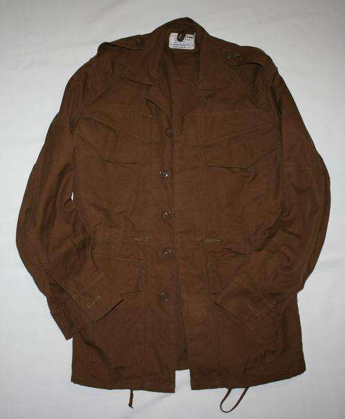 SADF--NUTRIA BROWN BUSHJACKET---SIZE: SMALL--AS USED IN BUSH WAR