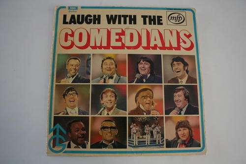 LAUGH WITH THE COMEDIANS -- VINYL LP RECORD
