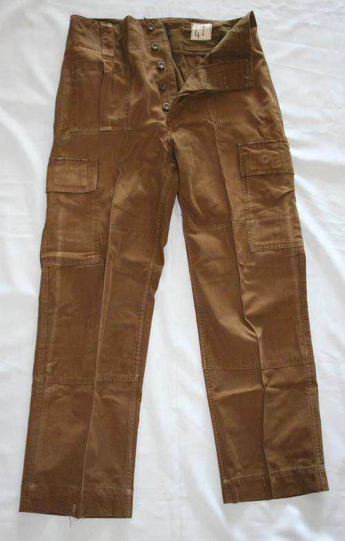 SADF NUTRIA BROWN TROUSERS SIZE 78-74 -- AS USED IN BUSH WAR