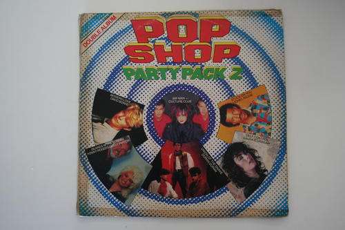 POP SHOP PARTY PACK VOL 2 -- DOUBLE VINYL LP RECORD