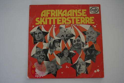 AFRIKAANSE SKITTERSTERRE -- VERSKEIE -- VINTAGE AFRIKAANS VINYL LP RECORD