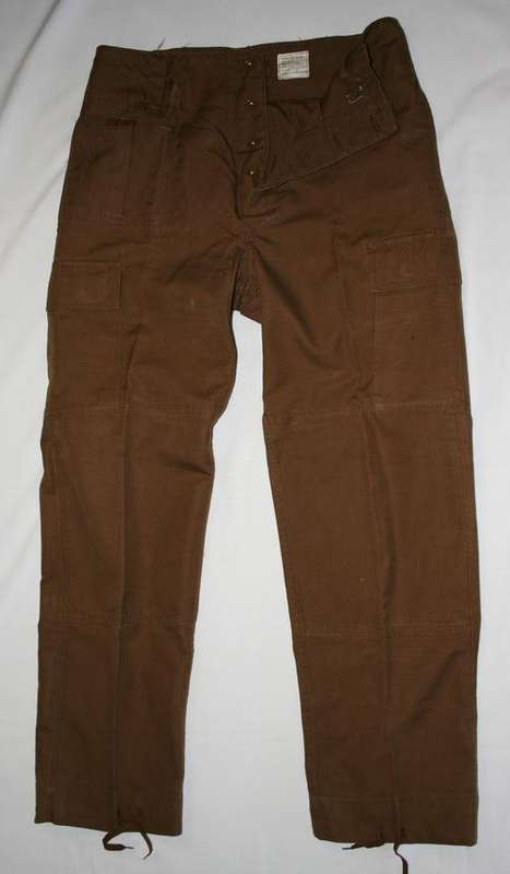 SADF NUTRIA BROWN TROUSERS SIZE 87-81 -- AS USED IN BUSH WAR
