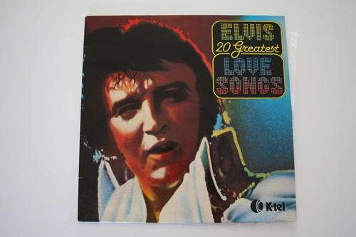 ELVIS PRESLEY -- 20 GREATEST LOVE SONGS -- VINYL LP RECORD