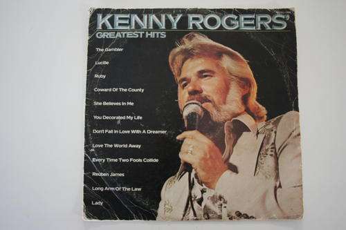 KENNY ROGERS -- GREATEST HITS -- VINYL LP RECORD