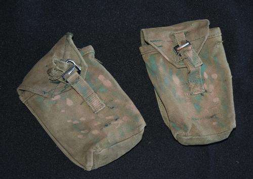 TWO RHODESIAN AMMO POUCHES -- RHODESIAN BUSH WAR