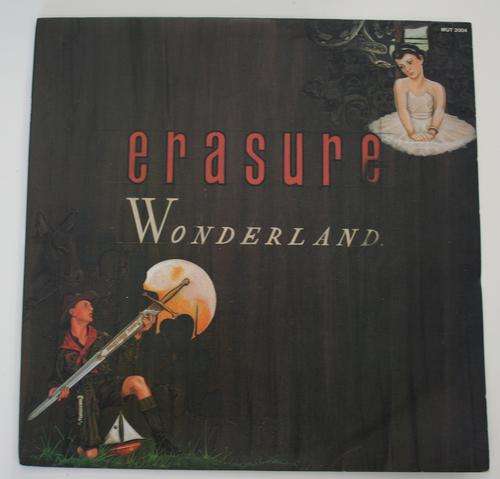 ERASURE -- WONDERLAND -- VINYL LP RECORD