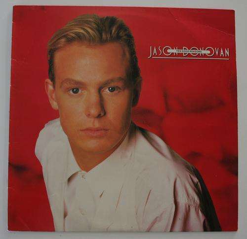 JASON DONOVAN-- TEN GOOD REASONS -- VINYL LP RECORD