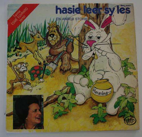 HASIE LEER SY LES -- ESME EUVRARD -- VINTAGE AFRIKAANS KIDDIES VINYL LP RECORD