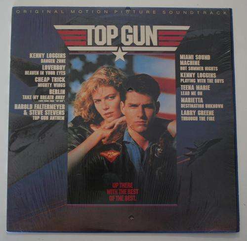 TOP GUN --ORIGINAL MOVIE SOUNDTRACK -- VINYL LP RECORD