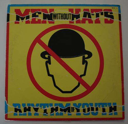 MEN WITHOUT HATS -- RHYTHM OF YOUTH --- VINYL LP RECORD