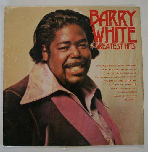 BARRY WHITE -- THE GREATEST HITS --VINYL LP RECORD