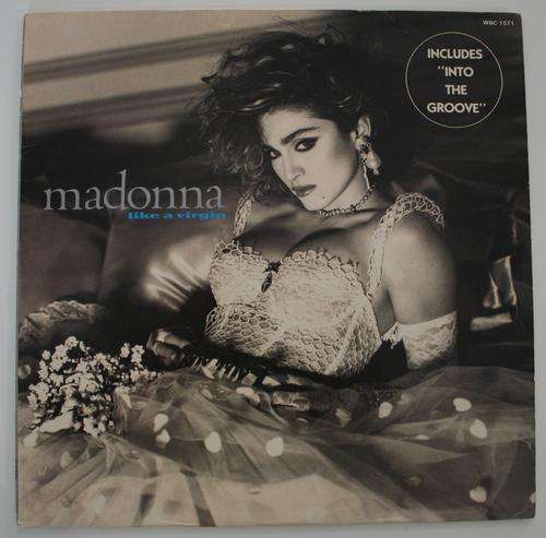 MADONNA -- LIKE A VIRGIN --- VINYL LP RECORD