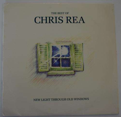 CHRIS REA -- THE BEST - NEW LIGHT THROUGH OLD WINDOWS -- VINYL LP RECORD