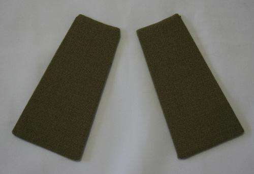 SADF-- PAIR OF ARMY STEP-OUT RANK BOARDS --BLANK
