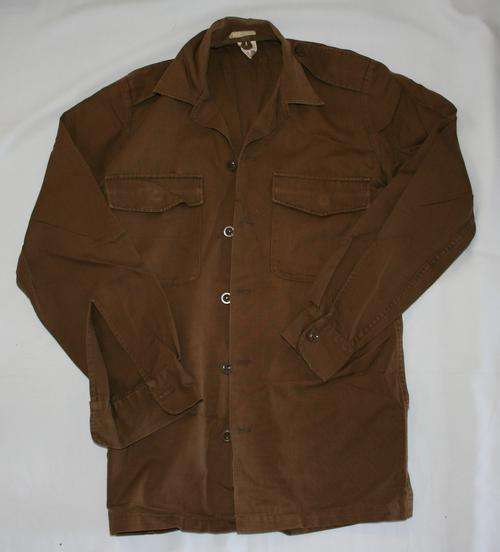 SADF NUTRIA BROWN SHIRT--SIZE: SMALL -- AS USED IN BUSH WAR