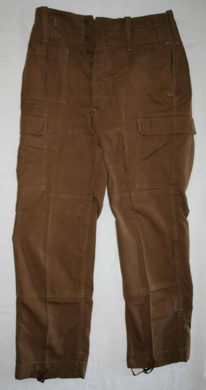SADF NUTRIA BROWN TROUSERS SIZE 81-71 -- SEE COMMENT -- AS USED IN BUSH WAR