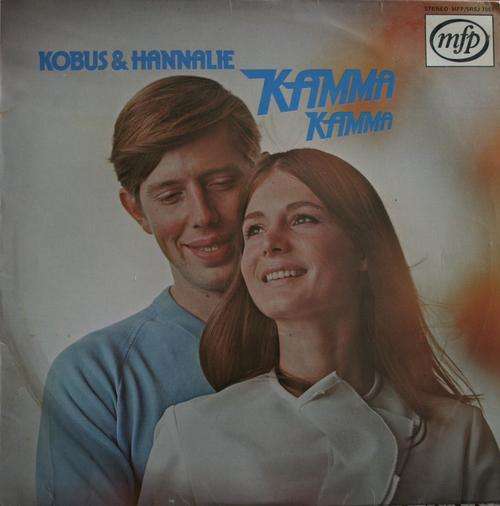 KOBUS & HANNELIE -- KAMMA KAMMA -- VINTAGE AFRIKAANS VINYL LP RECORD