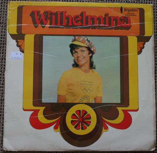 MIN SHAW -- WILHELMINA -- AUTOGRAPHED -- VINYL LP RECORD