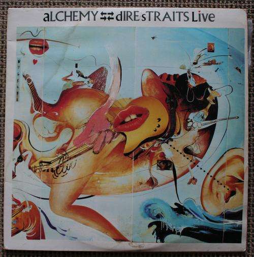 DIRE STRAITS -- ALCHEMY --  DOUBLE VINYL LP RECORD