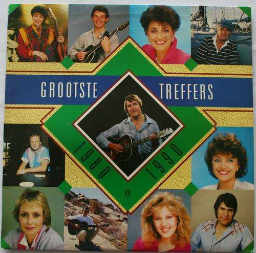 GROOTSTE TREFFERS -- 1980-1990-- VINTAGE AFRIKAANS VINYL LP RECORD