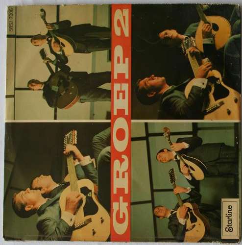 GROEP 2 -- GROEP 2 --- SIGNED BY BOTH MEMBERS -- VINTAGE AFRIKAANS VINYL LP RECORD