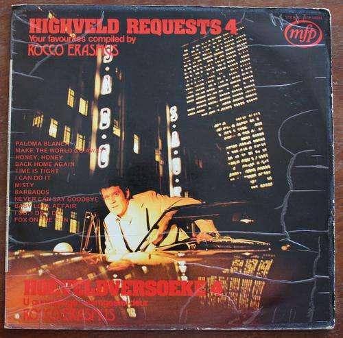 HIGHVELD REQUESTS VOL 4 --  ROCCO ERASMUS -- VINYL LP RECORD