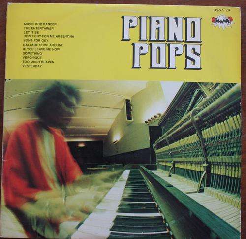 PIANO POPS --  VINYL LP RECORD
