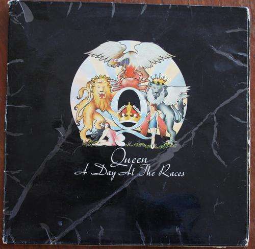 QUEEN -- A DAY AT THE RACES -- VINYL LP RECORD