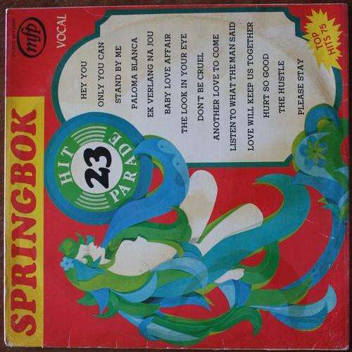 SPRINGBOK HIT PARADE VOL: 23 -- VINYL LP RECORD