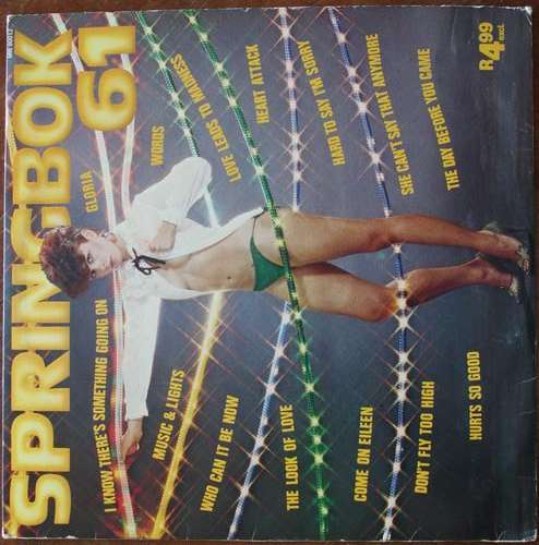SPRINGBOK HIT PARADE VOL: 61 -- VINYL LP RECORD