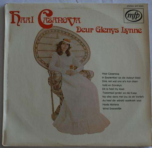 GLENYS LYNNE -- HAAI CASANOVA -- VINYL LP RECORD